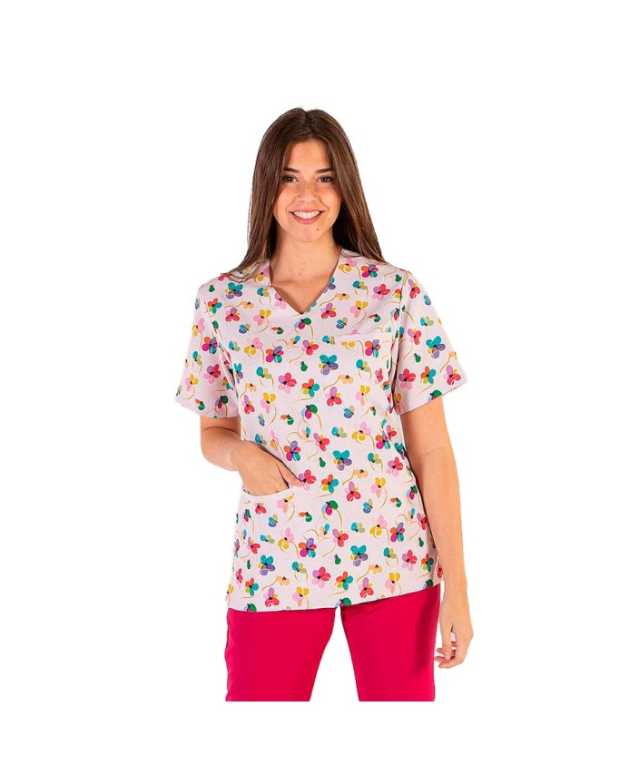 Casaca Unisex Ada Arco-íris | Microfibra Sanitaria