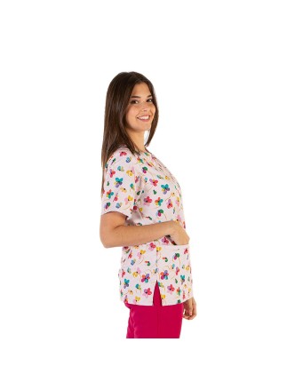 Casaca Unisex Ada Arco-íris | Microfibra Sanitaria 2