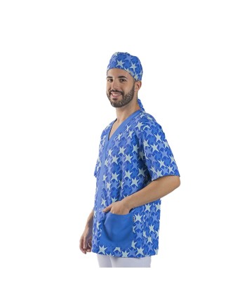 Casaca Unisex Cometa Azul Agatha | Vestuario Sanitario