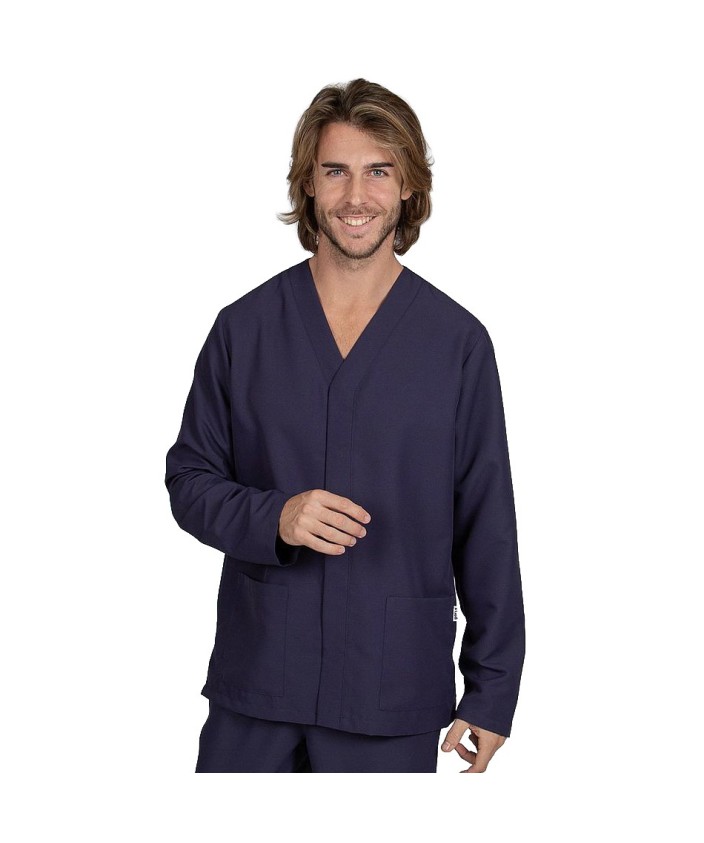 Casaca Nestor Manga Larga Hombre Azul Marino