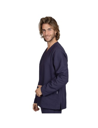 Casaca Nestor Manga Larga Hombre Azul Marino 2