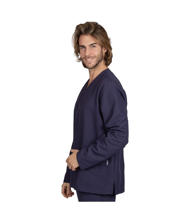 Casaca Nestor Manga Larga Hombre Azul Marino