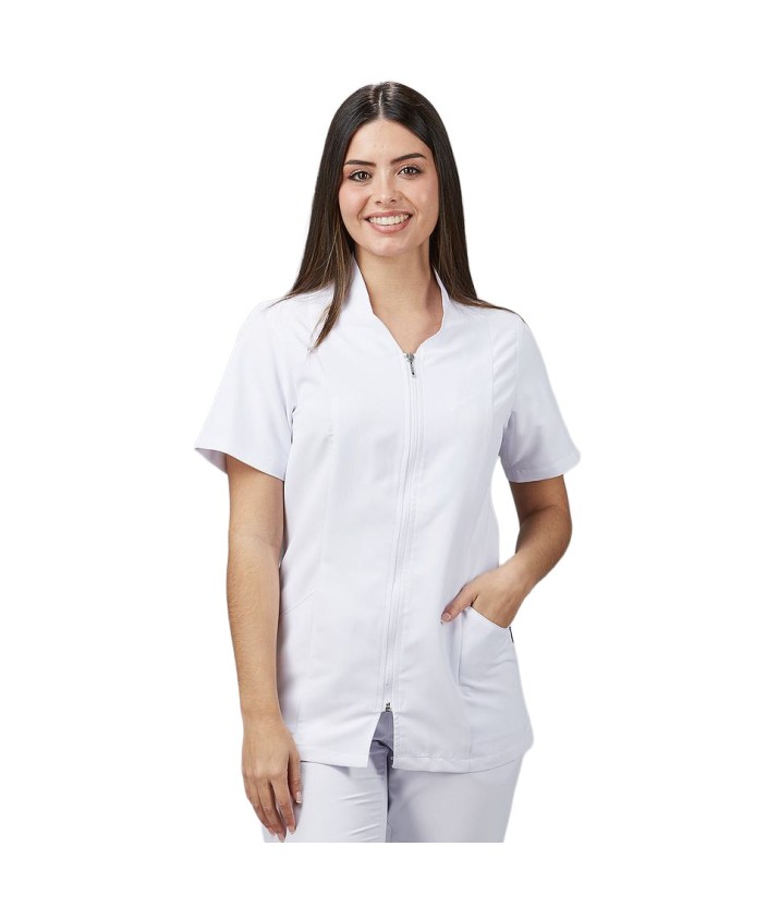 Casaca Microfibra Mujer Menorca Blanco