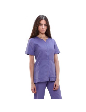 Chaqueta Mujer con cremallera Lila