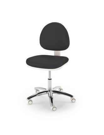Taburete ergonómico COSMOS con base inox NAMROL 2