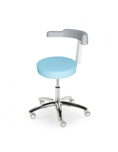 Taburete ergonómico ARMIS Con base inox NAMROL