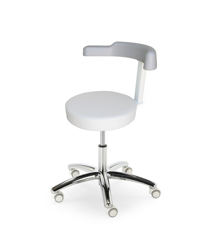 Taburete ergonómico ARMIS Con base inox NAMROL