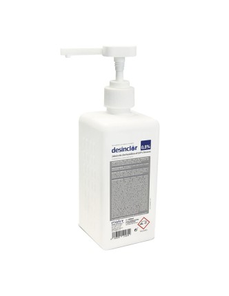 Solución jabonosa clorhexidina 500 cc.