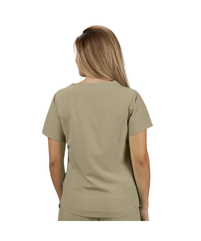 Casaca Mujer Rosalia Microfibra Color Beige Oscuro