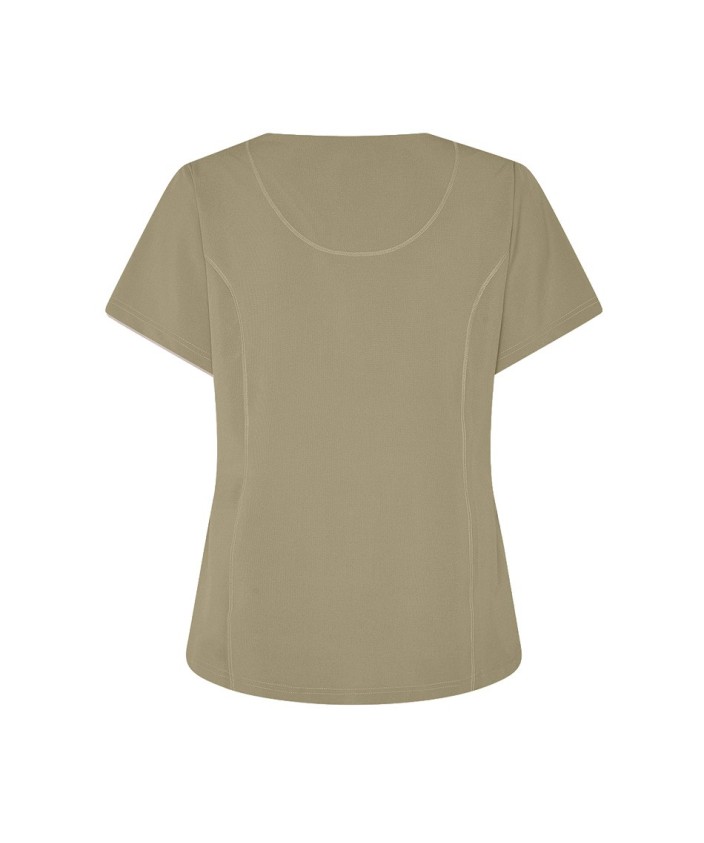 Casaca Mujer Rosalia Microfibra Color Beige Oscuro