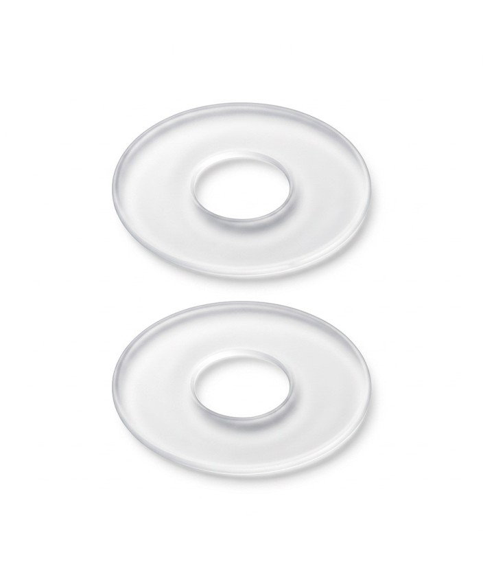 Disco protector ovalado grande silicona  juanetes (2 uds.)