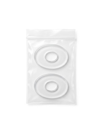 Disco protector ovalado grande silicona  juanetes (2 uds.) 2