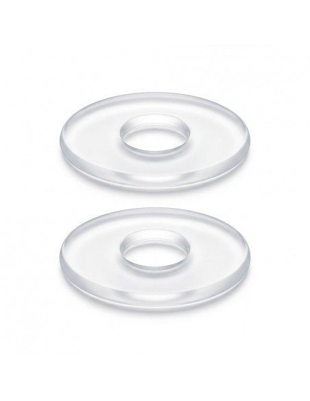 Disco protector ovalado grande silicona  juanetes (2 uds.)