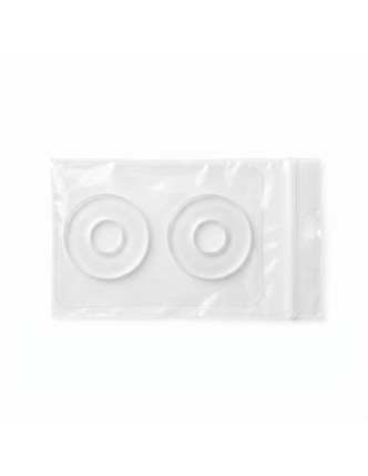 Disco protector redondo silicona durezas (2 uds.) 2