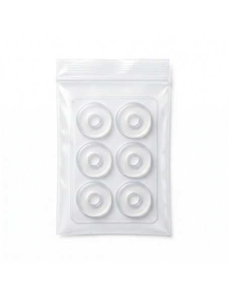 Disco protector redondo silicona callos (6 uds.)