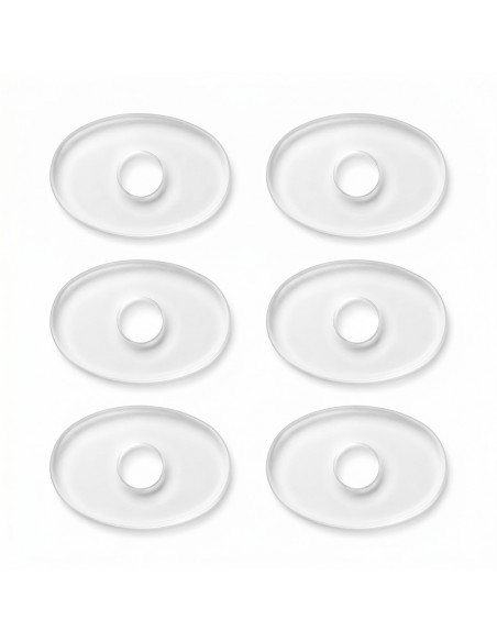 Disco protector ovalado silicona callos (6 uds.)
