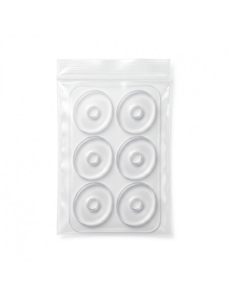 Disco protector ovalado silicona callos (6 uds.)