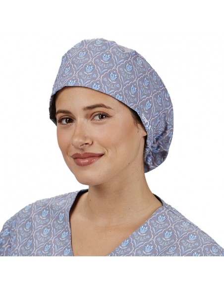 Gorro microfibra con goma Tulipanes